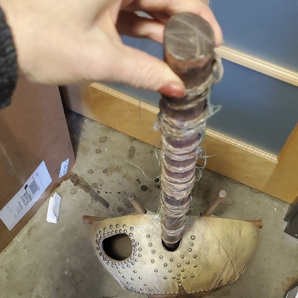 Kora Authentic Handcrafted African String Instrument with Unique Design - Picture 7 of 8